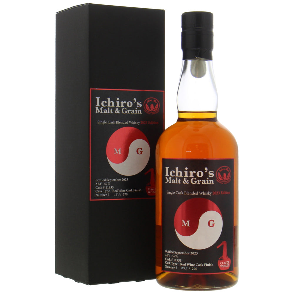 Chichibu Distillery - Ichiro's Malt & Grain - Single Cask Blended Whisky - Vat #11955 - Editie 2023