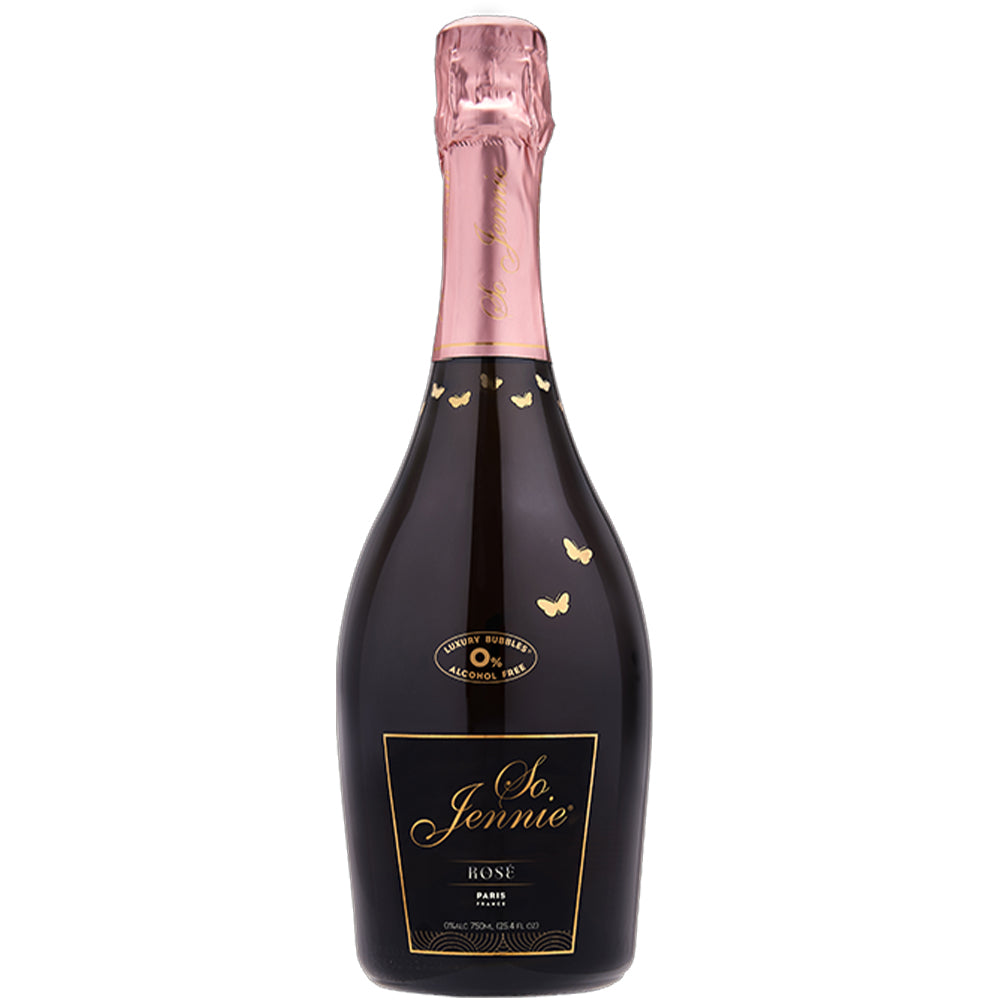 So Jennie Paris - Luxe Bubbels - Alcoholvrije mousserende rosé - Halve fles
