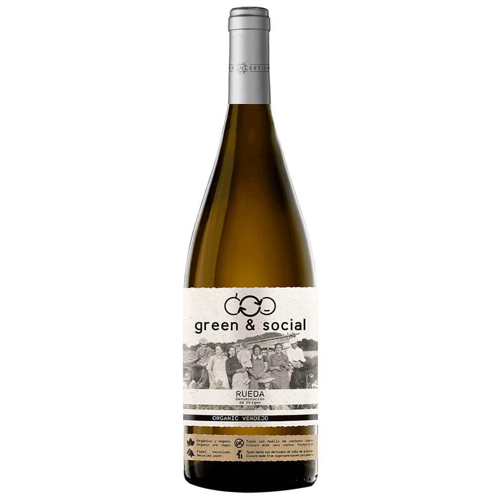 Green & Social - Cuatro Rayas - Verdejo - 2022 - 75cl - Onshore Cellars