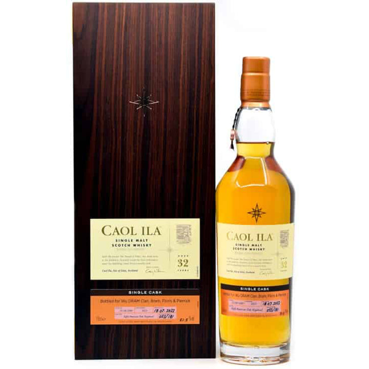 1990 - Caol Ila - 32 jaar - Wu Dram Clan, Bram, Floris &amp; Pierrick - Single Cask #6223