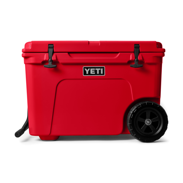 Yeti - Tundra - Haul Wheeled Cool Box — Rescue Red