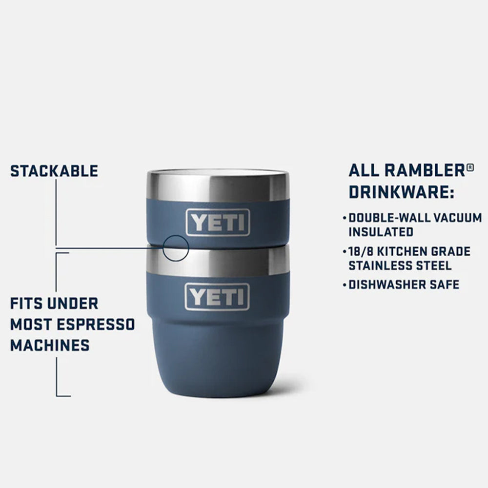 Yeti - Rambler - 4 oz (118ML) Taza Apilable