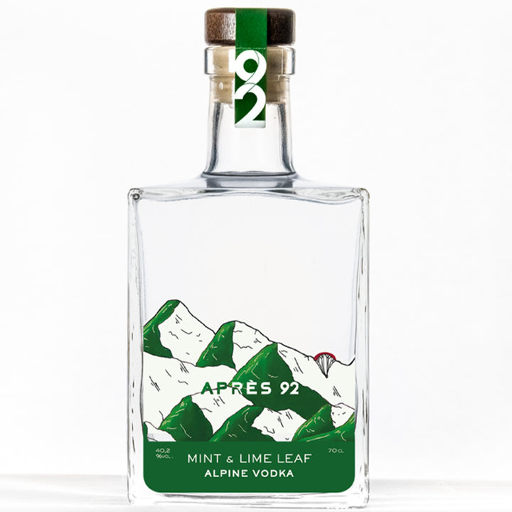 Après 92 - Munt- en limoenblad - Droge alpenwodka