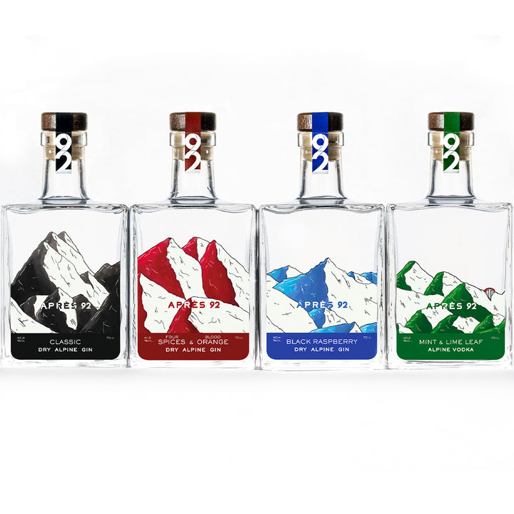 Après 92 - Munt- en limoenblad - Droge alpenwodka