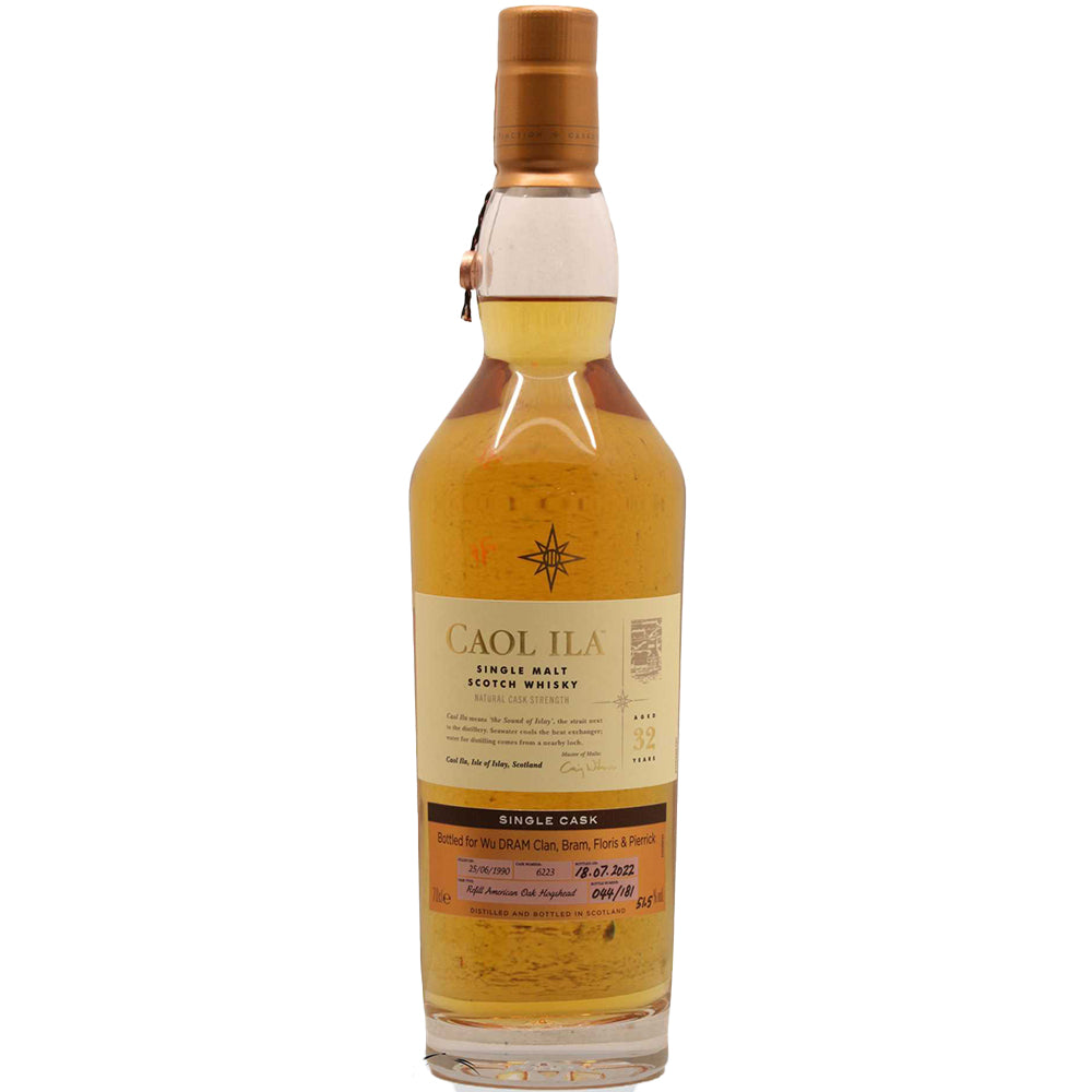 1990 – Caol Ila – 32 Jahre – Wu Dram Clan, Bram, Floris &amp; Pierrick – Single Cask #6223