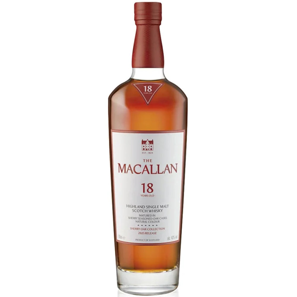 The Macallan - 18 ans - Sherry Oak - 2025 Release
