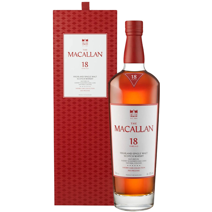 The Macallan - 18 ans - Sherry Oak - 2025 Release