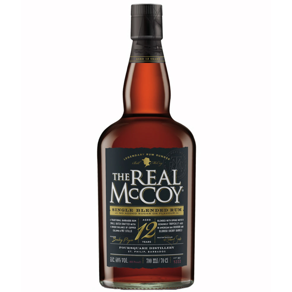 The Real McCoy - Single Blended Rum - 12 Jahre