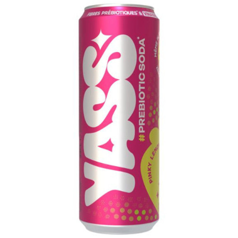 Yass - Prebiotic Soda - Pinky Lemonade