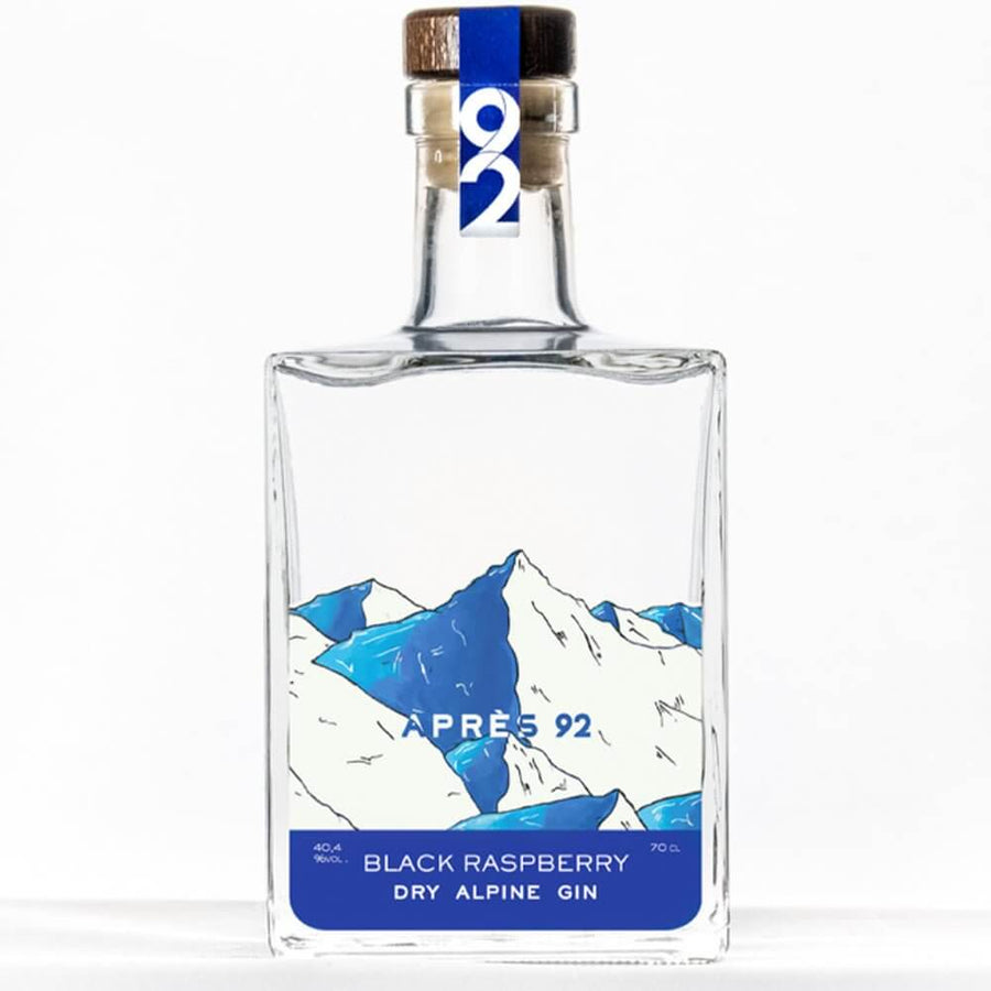 Après 92 – Schwarze Himbeere – Trockener Alpen-Gin