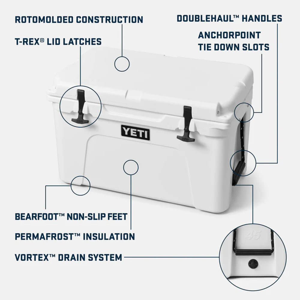Yeti - Tundra - 105 Cool Box - white - Onshore Cellars