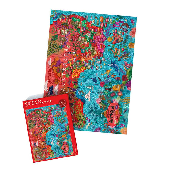 1000 Piece Puzzle - Australia - Australia - Onshore Cellars