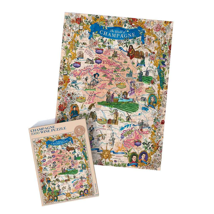 1000 Piece Puzzle - Champagne - Champagne - Onshore Cellars