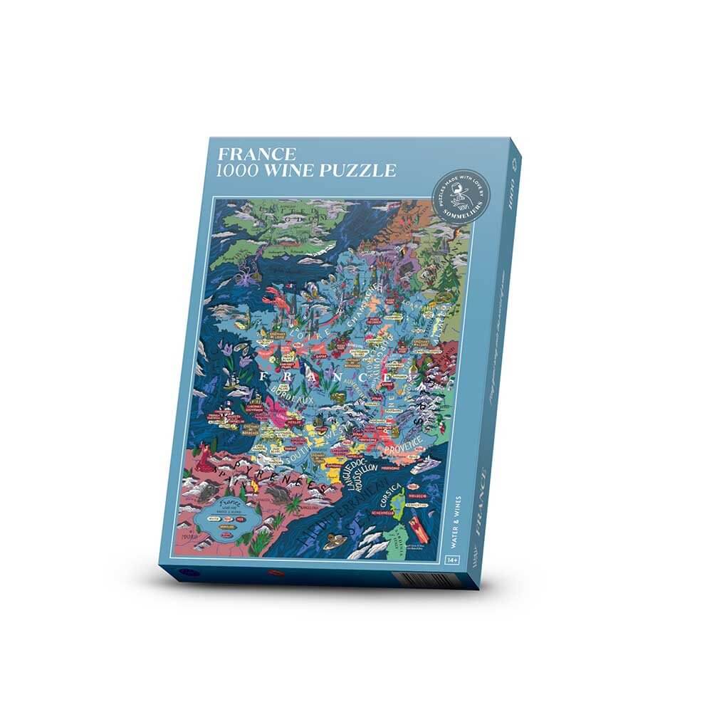 1000 Piece Puzzle - France - France - Onshore Cellars