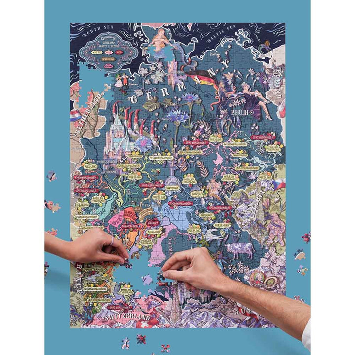 1000 Piece Puzzle - Germany - Germany - Onshore Cellars
