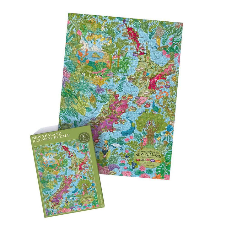 1000 Piece Puzzle - New Zealand - New Zealand - Onshore Cellars