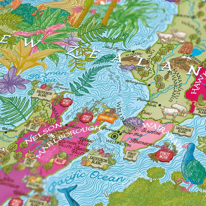 1000 Piece Puzzle - New Zealand - New Zealand - Onshore Cellars