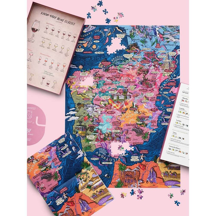 1000 Piece Puzzle - Spain - Spain - Onshore Cellars
