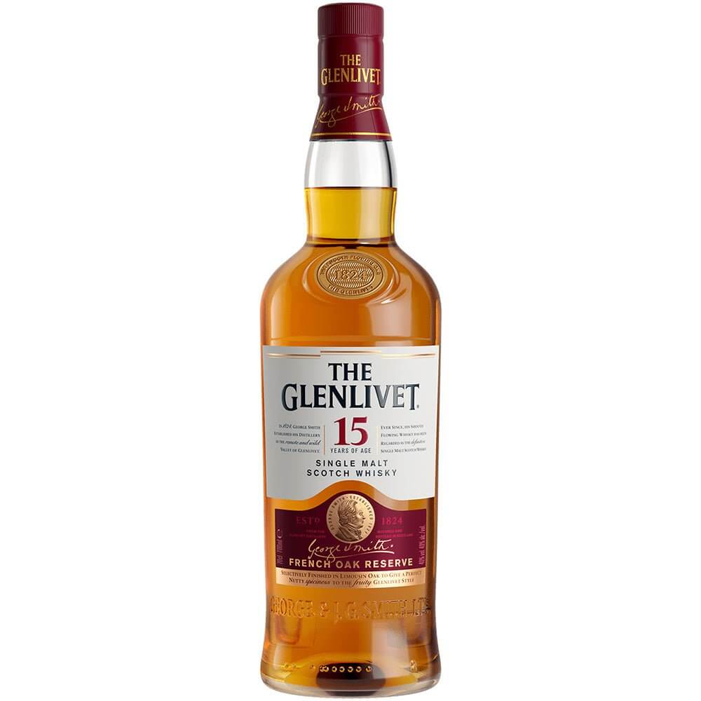 Glenlivet - 15 yrs - French Oak Reserve - 70cl - Onshore Cellars