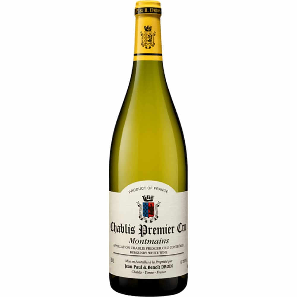 Jean-Paul et Benoit Droin - Chablis - Montmains - 1er Cru - 2019 - 75cl - Onshore Cellars